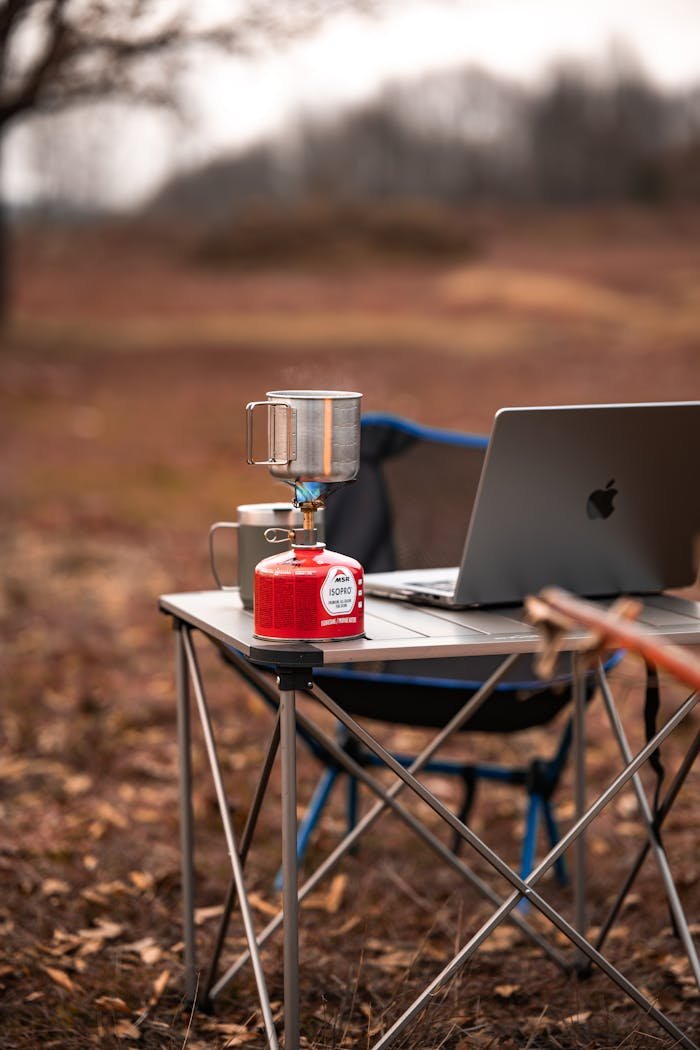Real-world travel tech setup used for long trips and remote work