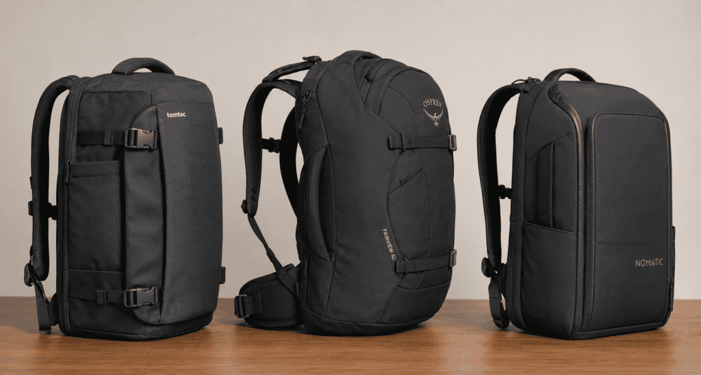 best carry-on backpack digital nomads
